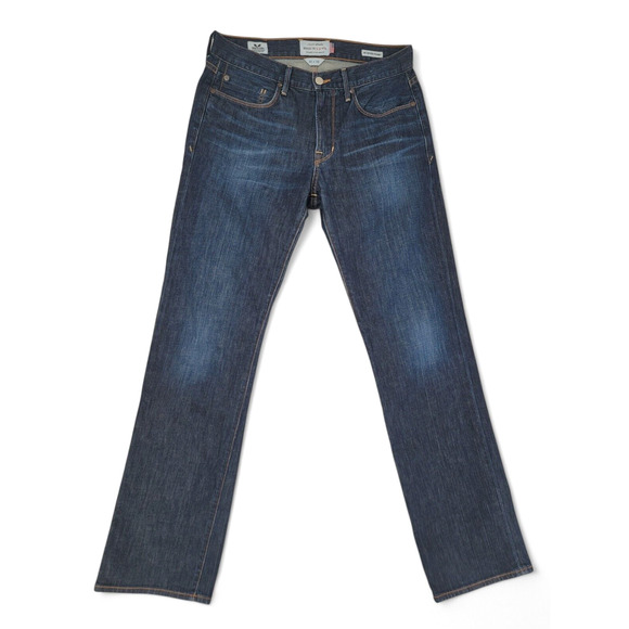 Lucky Brand 363 Vintage Straight Selvedge Jeans 30x32 Made in USA White Oak Cone - Picture 1 of 5